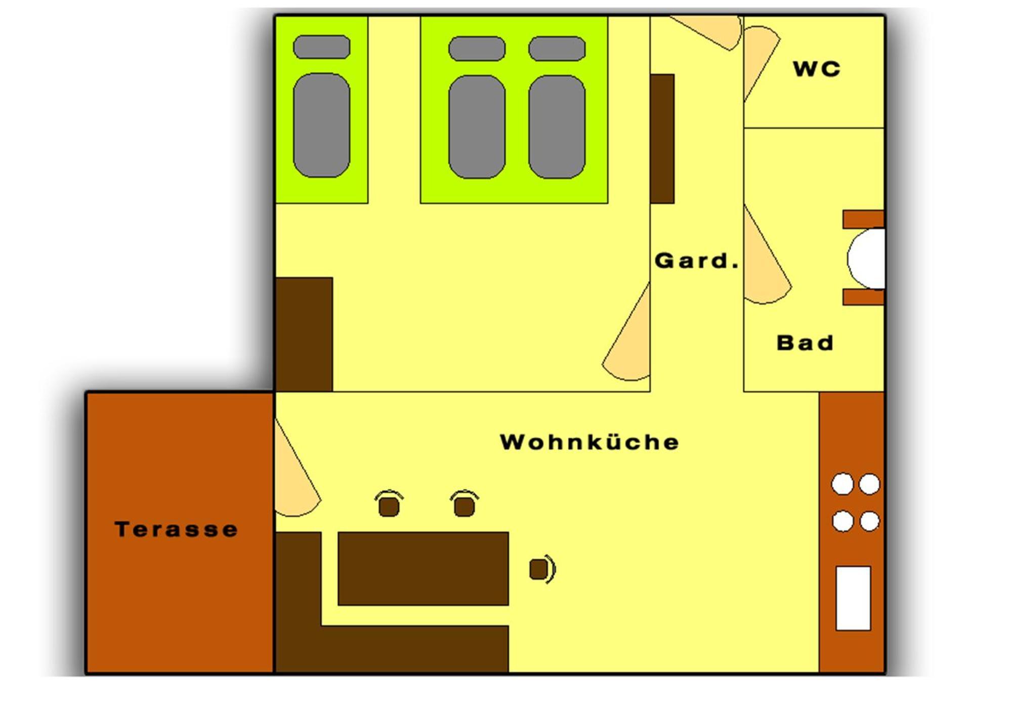 Breierhof Apartman Zell am Ziller Szoba fotó